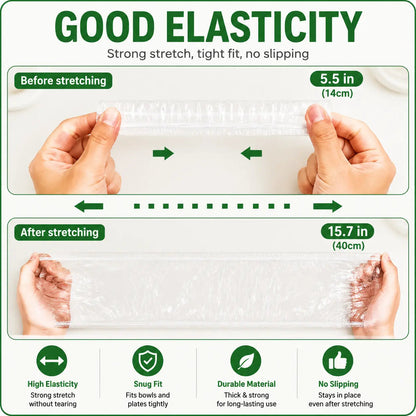 🔥Kitchen Stretch Covers – The Easy Way To Cover Bowls, Plates & Food
