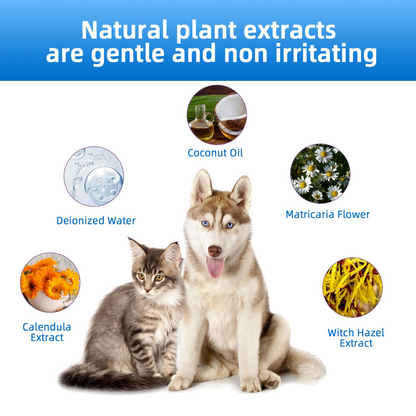 Gentle Pet Ear Cleaner – Helps Remove Odor, Wax & Dirt For Dogs & Cats