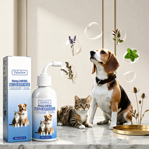 Gentle Pet Ear Cleaner – Helps Remove Odor, Wax & Dirt For Dogs & Cats