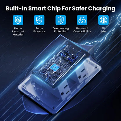 Too Many Plugs? This 9-in-1 Power Station Cleans Up the Mess Instantly