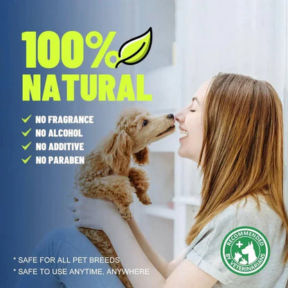 Gentle Pet Ear Cleaner – Helps Remove Odor, Wax & Dirt For Dogs & Cats