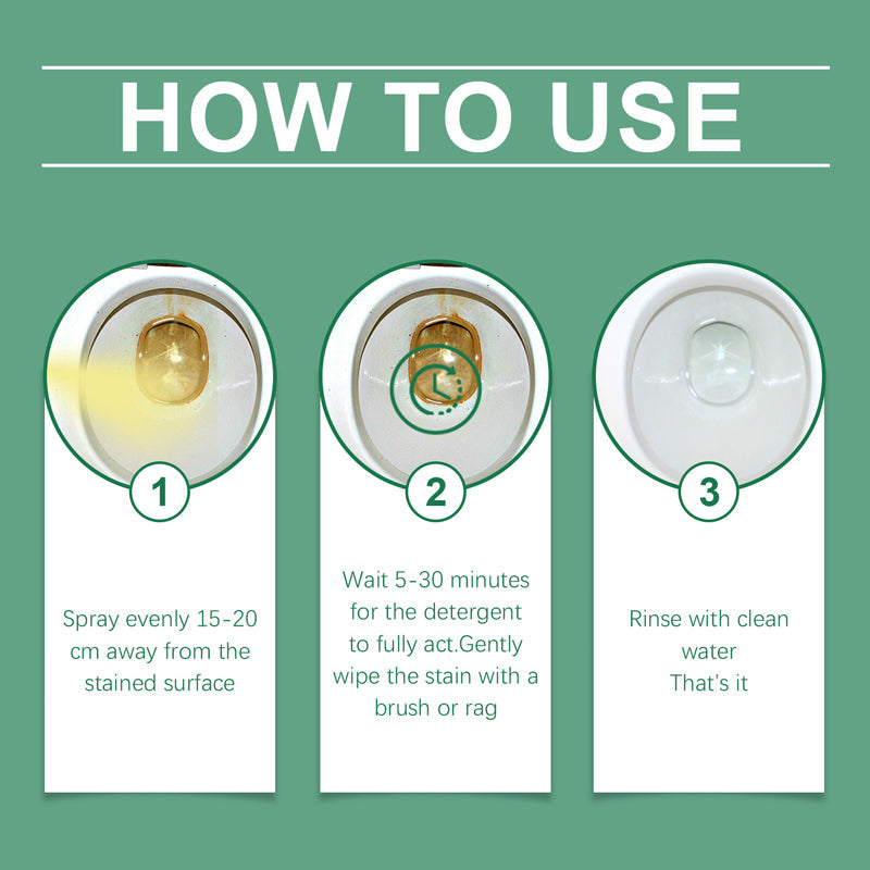 The Easy Way to Remove Yellow Toilet Stains & Hard Water Marks